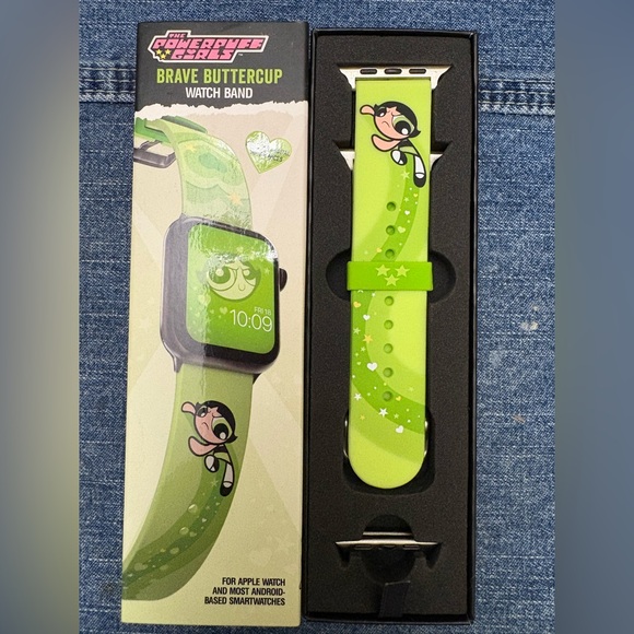 Mobyfox Other - Powerpuff Girls Brave Buttercup Apple Smartwatch Band